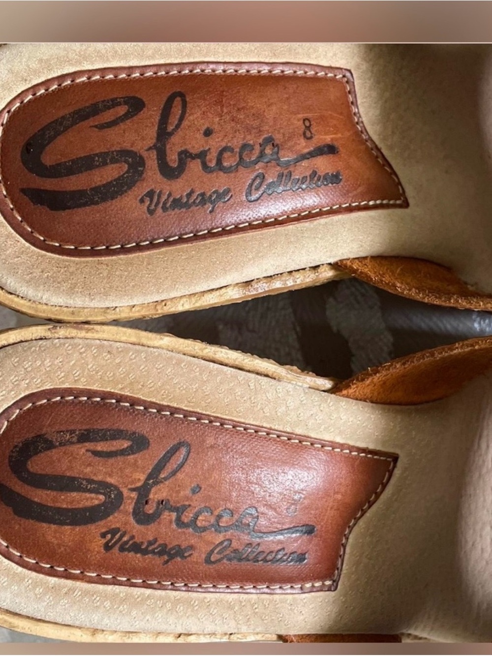 Sbicca Vintage Collection size 8 sandal - Picture 3 of 6